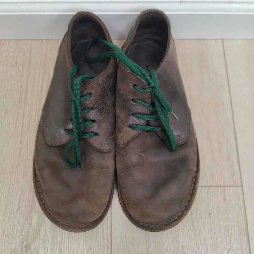 Jim Green Shoellies Shoes 10 Brown Leather Lace Up Gorpcore Handcrafted